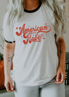 American Babe - Retro Fitted Ringer