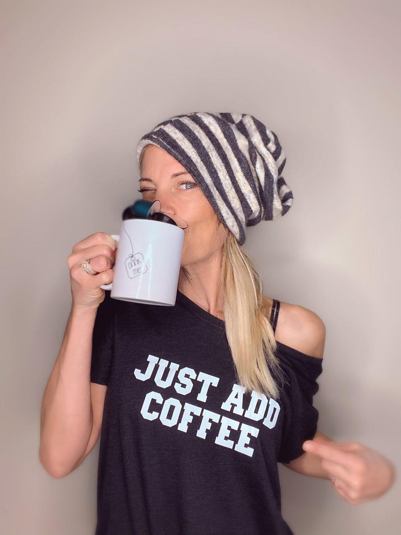 Just Add Coffee - Off the Shoulder