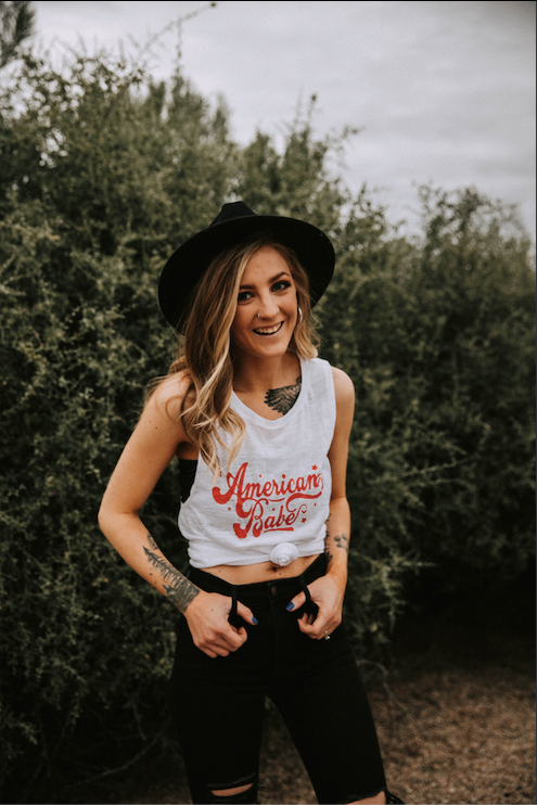 American Babe - Muscle Tank