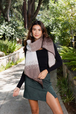 Cozy Chroma Comfort Scarf Scarves Brown