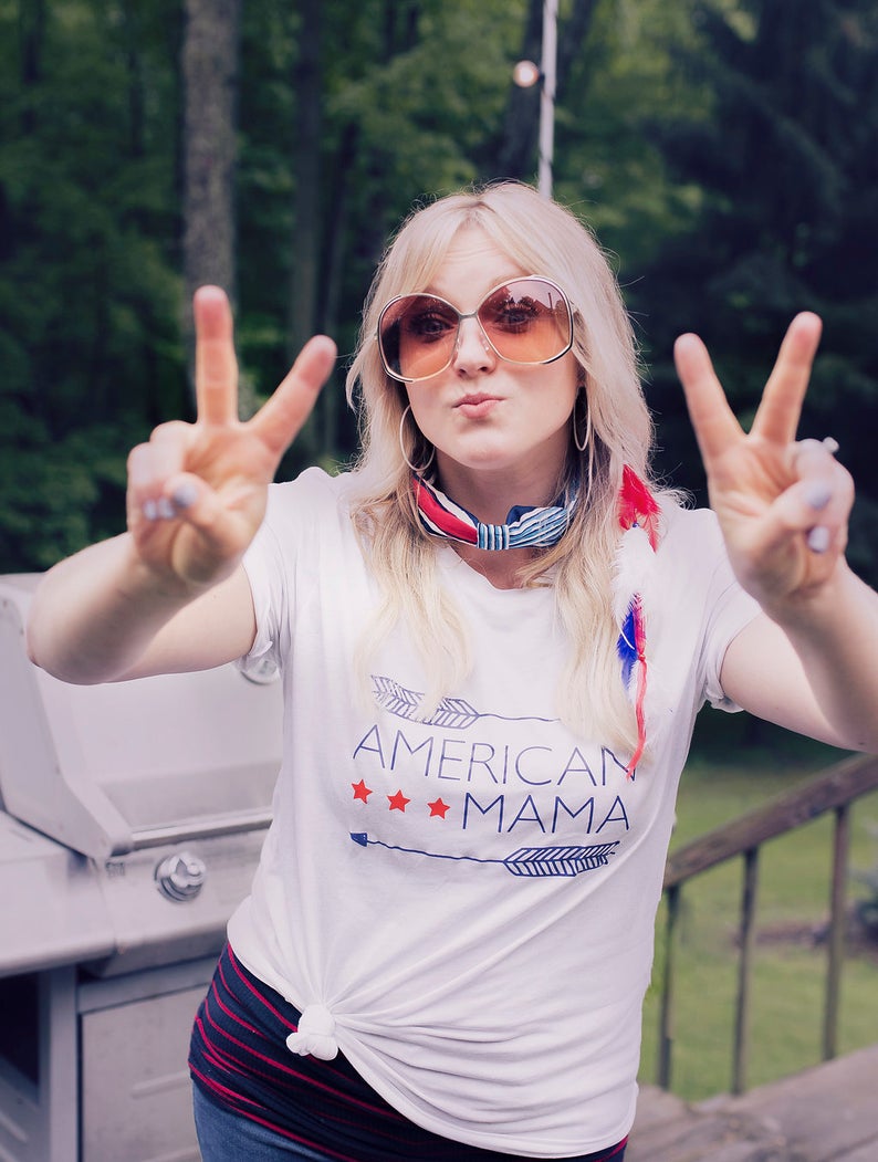 American Mama - Boyfriend Tee
