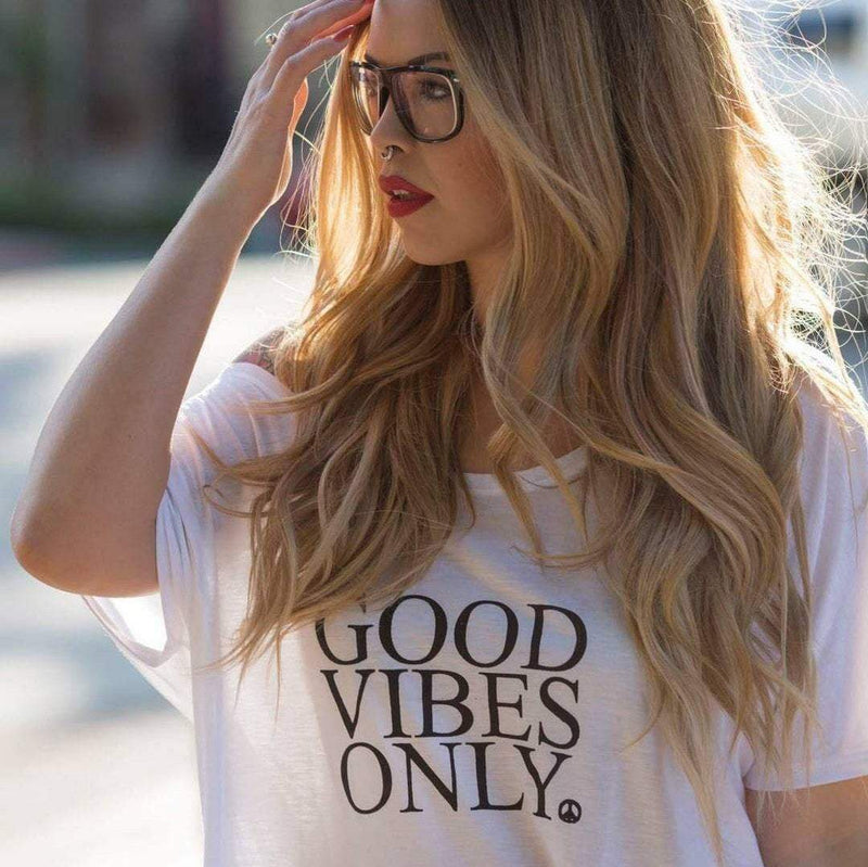 Good Vibes Only - Off the Shoulder