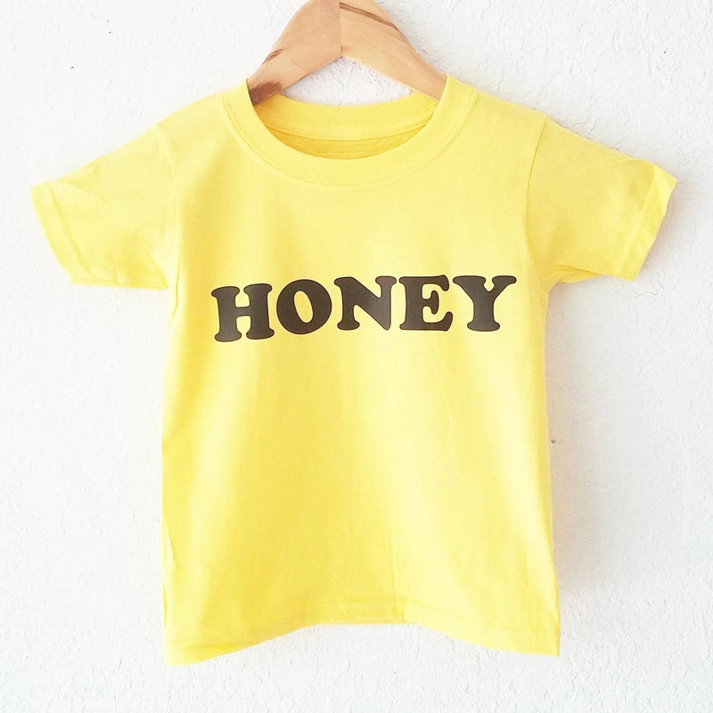 HONEY, Baby Tee, Toddler Tee, Honey Tees, Kid's Tees, Be Kind Tee, Kindness Tshirts, Be Kind Tshirt, Honey Tshirt, Honey Shirt