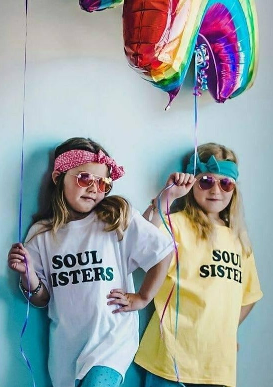 SOUL SISTERS, Kid's Tees, Soul Sisters Tshirt, Sisters Tee, Sisters Tshirts