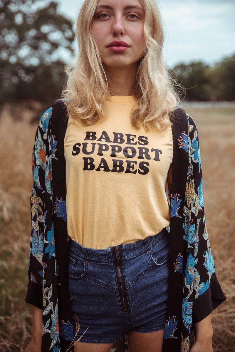 Babes Support Babes - Boyfriend Tee