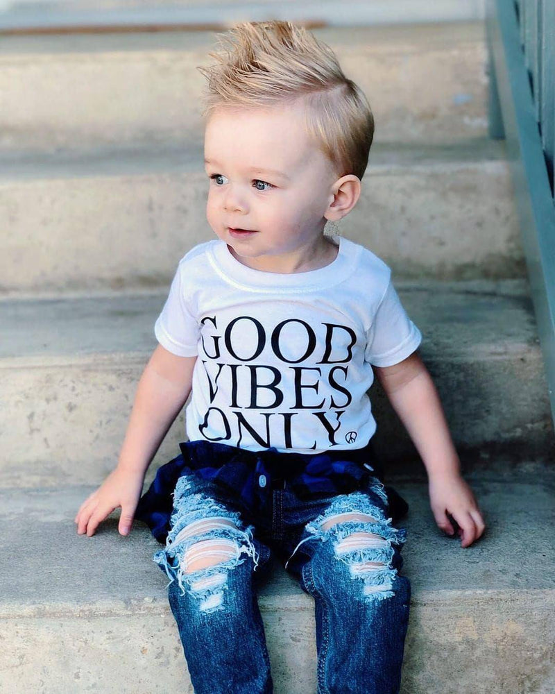 Good Vibes Only - Kid's + Toddler Tees
