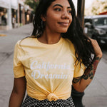 California Dreamin Tshirt, California Tshirts, California Tee, California Tshirts