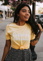 California Dreamin Tshirt, California Tshirts, California Tee, California Tshirts
