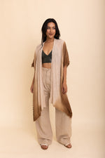 Mystic Hues Cotton Kimono Kimonos One Size / Tan