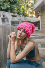Soft Chunky Cable Knit Beanie Beanies