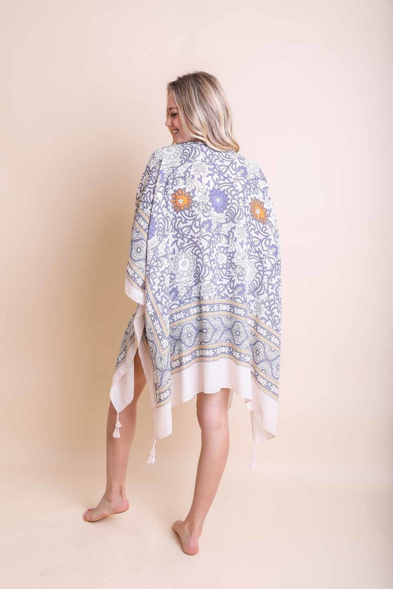 Moroccan Touch Tapestry Kimono